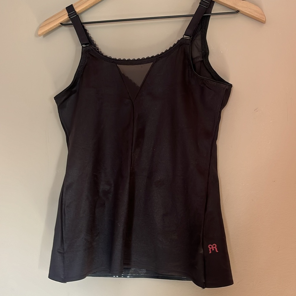 Ruby Ribbon Sheer Support Cami - 36 - Picture 4 of 5